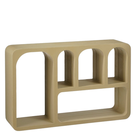 Frati Wandkast - L60 x B15 x H38 cm - MDF - FSC 100% - Taupe