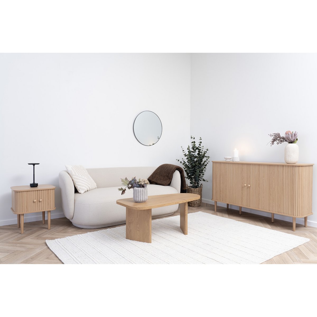 Nikko Side Board - Natural 140 cm