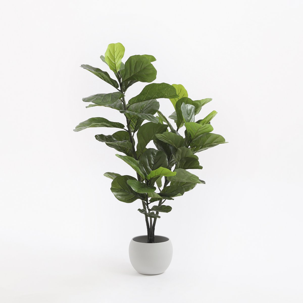 Ficus Lyrata Kunstplant - H120 x Ø60 cm - Groen