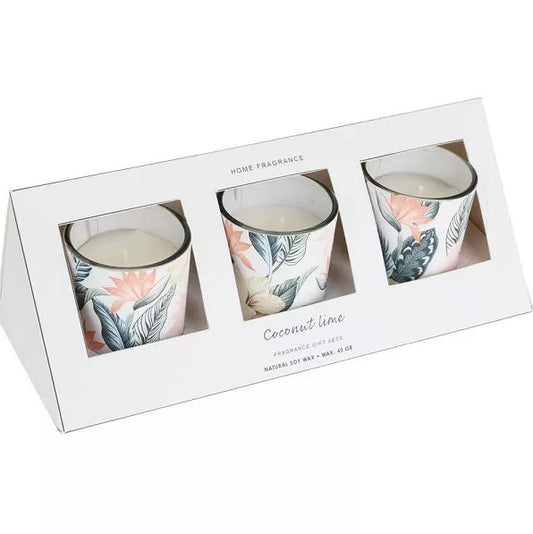 Kaars in glas - cadeauverpakking